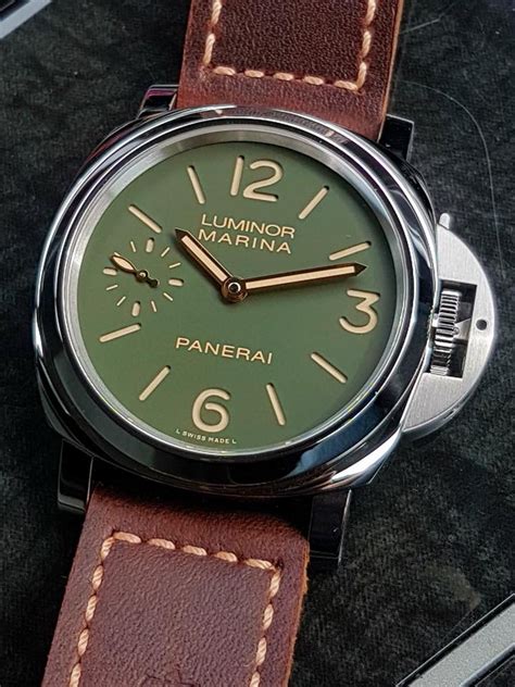 luminor marina panerai green|luminor Panerai price list.